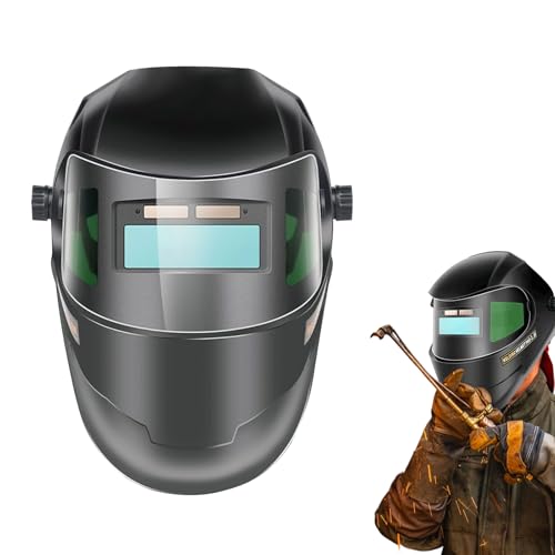 Lpoppcx Automatisches Schweißerschutzhelm mit Selbstabblendung | Schutz Für Schweißarbeiten | Gesichtsprotection Für Bauarbeiten Industrie Wartung Rohrinstallation Werkzeugreparatur Lpoppcx Automatisches Schweißerschutzhelm mit Selbstabblendung | Schutz Für Schweißarbeiten | Gesichtsprotection Für Bauarbeiten Industrie Wartung Rohrinstallation Werkzeugreparatur von Lpoppcx