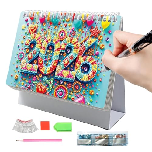 Lpoppcx Diamond Painting Kalender 2026,Tischkalender 2026 Diamond Art Painting Desk Kalender Diamonds Paintings Kits For Adults, Monthly Tabletop Calendar,Geschenkideen Für Kinder Erwachsene Lpoppcx Diamond Painting Kalender 2026,Tischkalender 2026 Diamond Art Painting Desk Kalender Diamonds Paintings Kits For Adults, Monthly Tabletop Calendar,Geschenkideen Für Kinder Erwachsene von Lpoppcx