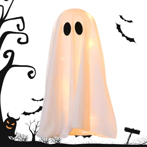 Lpoppcx Halloween Geist Dekoration,Beleuchtete -Dekoration Für Innenräume | Gruselige Figur für die Tischdekoration, für Fotorequisiten, für Innenbereich und Schlafzimmer, für Spukdekoration und für Lpoppcx Halloween Geist Dekoration,Beleuchtete -Dekoration Für Innenräume | Gruselige Figur für die Tischdekoration, für Fotorequisiten, für Innenbereich und Schlafzimmer, für Spukdekoration und für von Lpoppcx