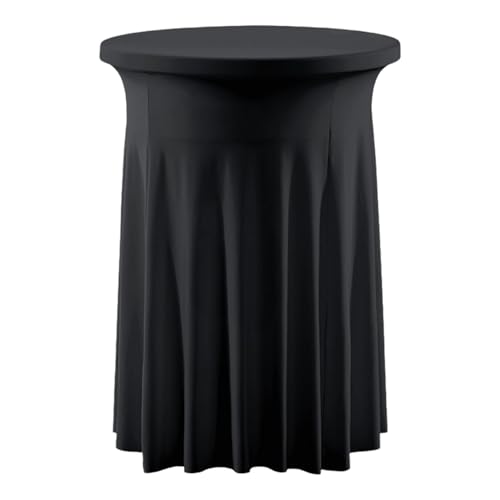 Lpoppcx Hochtisch Bezüge | Spandex Cocktail Tischdecke Hochtisch Tischdecke | Runder Tischschutz Partyzubehör Für Haushalt Outdoor Halloween Hochzeit Geburtstag Gastronomie von Lpoppcx