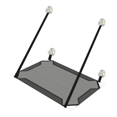 Lpoppcx Katzen Hängematte - Saugnapf Sitzbett für Hauskatzen | Haustier Ruhenest hängbares für Wohnung Schlafzimmer Balkon Terrasse Lpoppcx Katzen Hängematte - Saugnapf Sitzbett für Hauskatzen | Haustier Ruhenest hängbares für Wohnung Schlafzimmer Balkon Terrasse von Lpoppcx