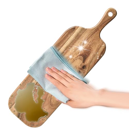 Lpoppcx Schneidebretter Für Die Küche | Schneidebretter Aus Holz Mit Griff,Wendbare Servierplatten Fleischplatte Für Gewerbe Camping Restaurant von Lpoppcx