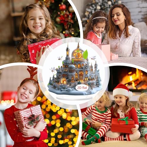Lpoppcx Weihnachtstischdeko Schild, Farbenfrohe 2D Weihnachtsdeko Tafel, Mit Ständer Acryl Deko Mit Schloss-Design Für Einkaufszentren Restaurants Bücherregale Lpoppcx Weihnachtstischdeko Schild, Farbenfrohe 2D Weihnachtsdeko Tafel, Mit Ständer Acryl Deko Mit Schloss-Design Für Einkaufszentren Restaurants Bücherregale von Lpoppcx