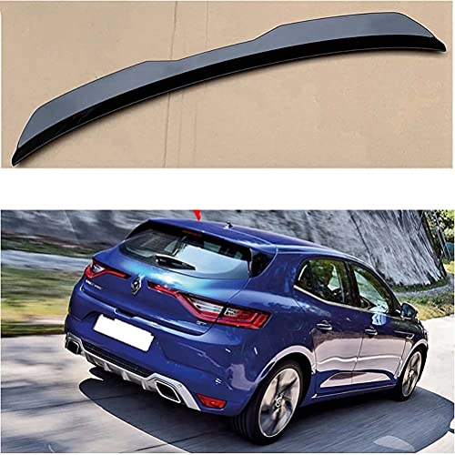 Auto Spoiler Heckspoiler für Renault Megane 4 IV GT Sport Tourer 2016-2020, Premium ABS Material Schlagfreie 3M-Klebstoffmontage Heckstoßstangenlippe, Automodifikationsteile von Lpqhj