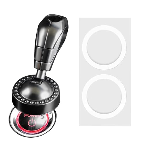 Auto One-Button Start Rocker, leicht zu installierende, schwarz, grau, silber, dekorativen Autoknopf, Automobilsteuerknopf, bequemer Griff für Roadtrip Fahrzeug Dekoration Automobilautomatikwagen Auto One-Button Start Rocker, leicht zu installierende, schwarz, grau, silber, dekorativen Autoknopf, Automobilsteuerknopf, bequemer Griff für Roadtrip Fahrzeug Dekoration Automobilautomatikwagen von Lpsdssre