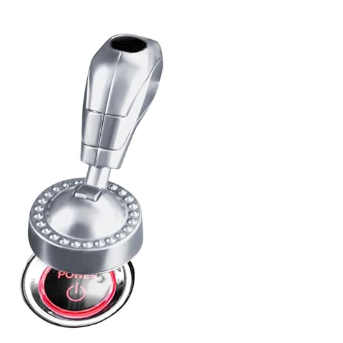 Auto One-Button Start Rocker, leicht zu installierende, schwarz, grau, silber, dekorativen Autoknopf, Automobilsteuerknopf, bequemer Griff für Roadtrip Fahrzeug Dekoration Automobilautomatikwagen Auto One-Button Start Rocker, leicht zu installierende, schwarz, grau, silber, dekorativen Autoknopf, Automobilsteuerknopf, bequemer Griff für Roadtrip Fahrzeug Dekoration Automobilautomatikwagen von Lpsdssre