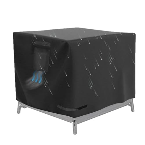 Feuerstelle Abdeckung, Wasserdichtes Schild, 77x77x64 Cm, Feuertischschild, Wasserdichte Grubenabdeckung, Windbeständig, Für Terrassenporch Camping Im Freien Haushof von Lpsdssre