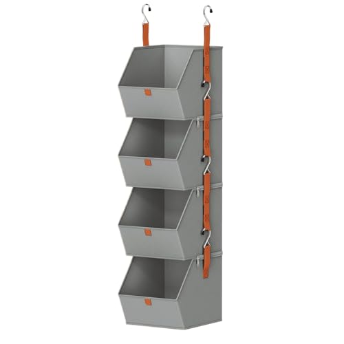 Kleiderregale, kompakt und funktional, 26,01 x 30,99 x 119,99 cm, Schrank-Organizer, vertikaler Schrankständer, platzsparendes Design, für Zuhause von Lpsdssre