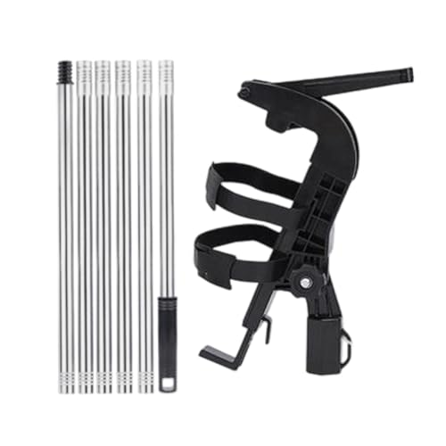 Lpsdssre Sprühfarbe Verlängerungsstange - Verstellbarer Winkel Sprühaufsatz Adapter | Puderstreuer Zubehör mit Teleskopstange für Möbel Zäune Türrahmen Decken von Lpsdssre