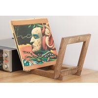 Mcm Vinyl Aufbewahrung Möbel, Lp Ständer, Plattenaufbewahrung, Holz Buchständer, Display, Leiste, Retro Geschenk, Stolz Geschenke Für Freunde von Lpstand