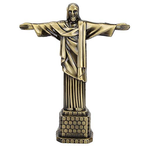 Lsaardth Brasilien Christus-Statue-Modell, Brasilien-Christus-Statuen-Modell Tourismus-Andenken-Weltberühmte Wahrzeichen Desktop-Dekor für Zuhause von Lsaardth