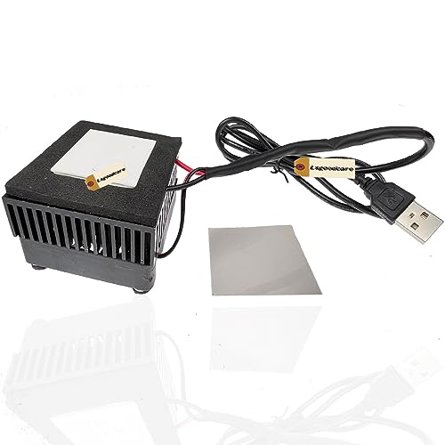 Lsgoodcare 5 V Handy-Kühlkörper-Modul-Set, USB-Halbleiter-Kühler, Tablet-Kühlsystem, Peltier-Kühlkörper mit Wärmeleitfolie von Lsgoodcare