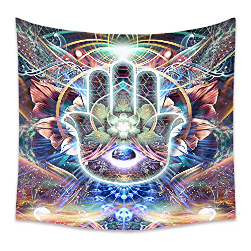 Lsimeru Orientalisch Wandteppich Hamsa Hand Psychedelic Bunt 180x230 Palme Wandbehang Fantasy Buddha Lotus Wandtuch Abstrakte Kunst Tapestry Wandkunst Wandtücher Wohnzimmer Deko Lsimeru Orientalisch Wandteppich Hamsa Hand Psychedelic Bunt 180x230 Palme Wandbehang Fantasy Buddha Lotus Wandtuch Abstrakte Kunst Tapestry Wandkunst Wandtücher Wohnzimmer Deko von Lsimeru
