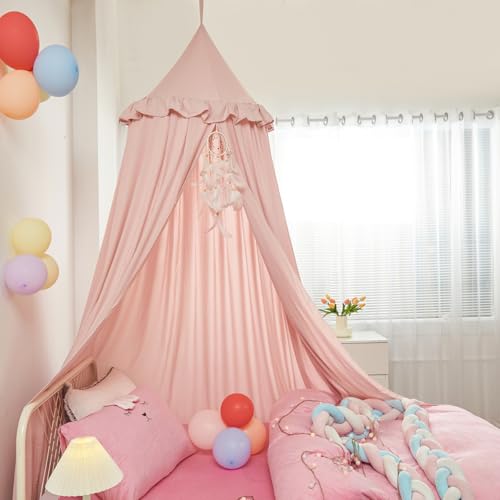 Lsimeru Rüschen Betthimmel Babybett Verdunkelung Rosa Mädchen Prinzessin Runder Kuppel Himmelbett Kinderbett Vorhang Bettvorhang Kinder Baby Moskitonnetz Mückennetz Zelt Lsimeru Rüschen Betthimmel Babybett Verdunkelung Rosa Mädchen Prinzessin Runder Kuppel Himmelbett Kinderbett Vorhang Bettvorhang Kinder Baby Moskitonnetz Mückennetz Zelt von Lsimeru
