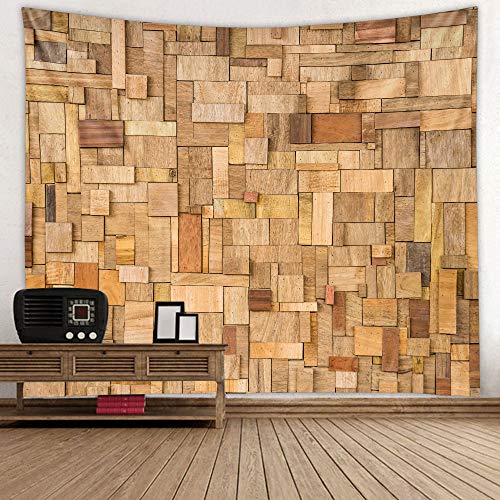 Lsimeru Wandteppich Natur Kunst 180x230 Holzwand Wandbehang Psychedelic Wand Wandtuch Tapestry Tapisserie Wandkunst Schlafzimmer Deko von Lsimeru