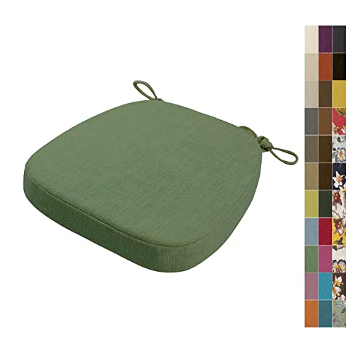 Lsjoaw 1 Stück Sitzkissen Stuhl 40X38X33X8cm Stuhlkissen mit Bändern Rutschfestes Sitzpolster Dekokissen Stuhlkissen Gartenkissen für Gartenstuhl Esszimmerstuhl Bürostuhl,Color#10 Green Lsjoaw 1 Stück Sitzkissen Stuhl 40X38X33X8cm Stuhlkissen mit Bändern Rutschfestes Sitzpolster Dekokissen Stuhlkissen Gartenkissen für Gartenstuhl Esszimmerstuhl Bürostuhl,Color#10 Green von Lsjoaw