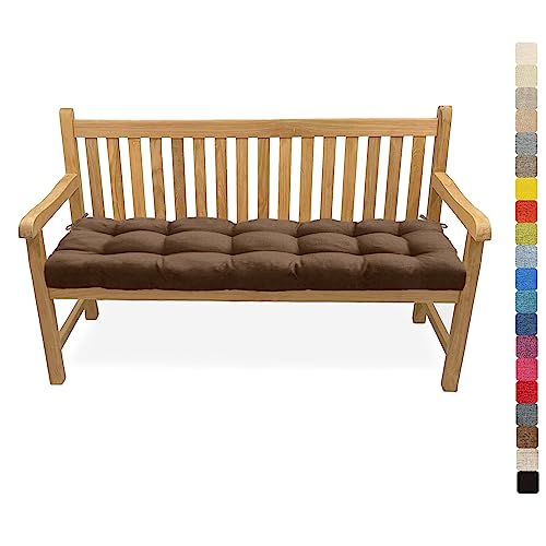 Lsjoaw Bankauflage Bankkissen 150X45X6CM Sitzauflage Sitzkissen Bank Bankpolster Sitzpolster Auflage für Gartenbank Sitzbank & Hollywoodschauke Outdoor/Indoor,Color#37 von Lsjoaw