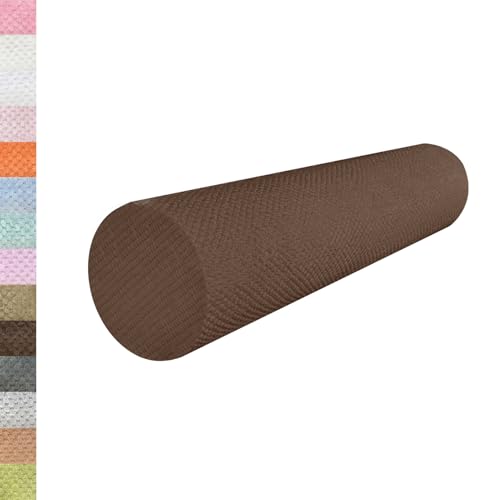 Lsjoaw Rundes Nackenkissen 50x20x20cm Nackenrolle 45D Hochelastischer Schwamm Lagerungsrolle Kissenrolle Knierolle Bolster Side Sleeper Dunkelbraun Lsjoaw Rundes Nackenkissen 50x20x20cm Nackenrolle 45D Hochelastischer Schwamm Lagerungsrolle Kissenrolle Knierolle Bolster Side Sleeper Dunkelbraun von Lsjoaw