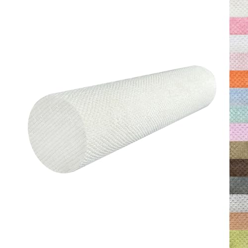 Lsjoaw Rundes Nackenkissen 70x15x15cm Nackenrolle 45D Hochelastischer Schwamm Lagerungsrolle Kissenrolle Knierolle Bolster Side Sleeper Cremefarben von Lsjoaw