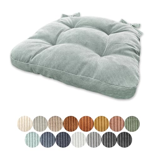 Lsjoaw Stuhlauflage 1 Stück Gartenstuhl Auflage Sitzkissen Bequeme Sitzpolster Gefüllt Stuhlkissen Outdoor & Indoor Kissen Weiche Gemütliche Stuhlkissen mit Bindebänder 40X40X38X6cm Color#9 Lsjoaw Stuhlauflage 1 Stück Gartenstuhl Auflage Sitzkissen Bequeme Sitzpolster Gefüllt Stuhlkissen Outdoor & Indoor Kissen Weiche Gemütliche Stuhlkissen mit Bindebänder 40X40X38X6cm Color#9 von Lsjoaw