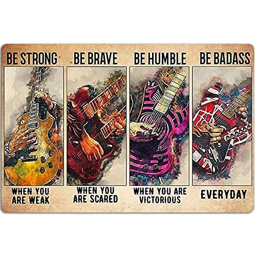 Blechschild Musik Blechschild Rock Band Poster Konzert Kunst Wanddekoration Plakette Blechschild Musik Blechschild Rock Band Poster Konzert Kunst Wanddekoration Plakette von Lsjuee