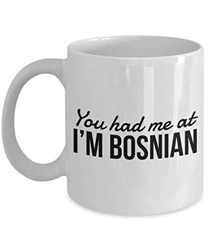 Bosnische Tasse - Du hattest mich bei Ich bin Bosnisch - Bosnische Kaffeetasse - Bosnien-Herzegowina Geschenk von Lsjuee