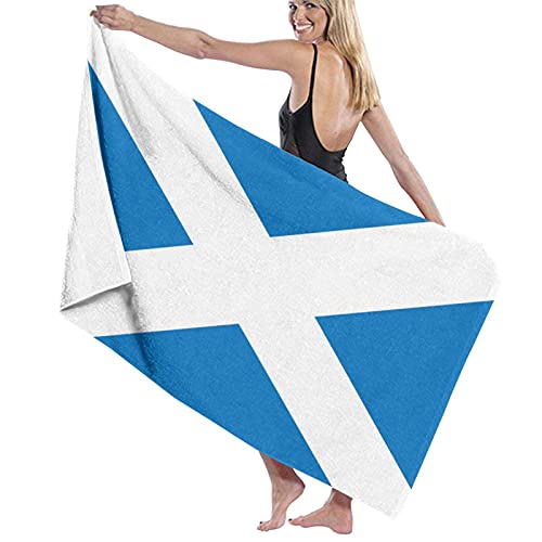 Lsjuee 80X130CM Badetuch, Schottland Flagge Badetücher Super Absorbent Beach Badetücher für Gym Beach Handtücher von Lsjuee
