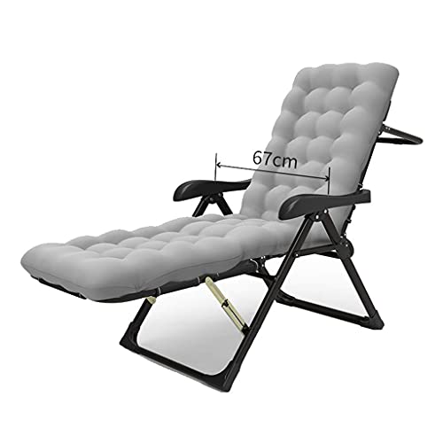 Lsoiup 67 cm breiter Zero-Gravity-Relaxsessel – klappbare Sonnenliege mit 5 verstellbaren Positionen, Gartenstuhl für die Terrasse von Lsoiup