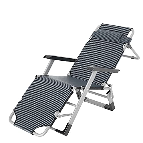 Lsoiup Faltbarer Zero-Gravity-Terrassenstuhl, tragbares Gartenliegebett, Liege mit Mehreren Positionen von Lsoiup