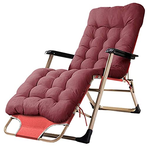 Lsoiup Klappbare Gartenliegestühle für den Außenbereich, Terrassen-Lounge-Liegestuhl für die Freizeit zu Hause, verstellbare Liegestühle von Lsoiup