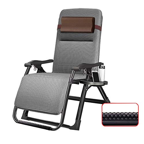 Lsoiup Rattan-Liegestuhl mit Kopfkissen, klappbarer Zero-Gravity-Loungesessel, Sonnenliegen, Bettliege für die Gartenterrasse Lsoiup Rattan-Liegestuhl mit Kopfkissen, klappbarer Zero-Gravity-Loungesessel, Sonnenliegen, Bettliege für die Gartenterrasse von Lsoiup