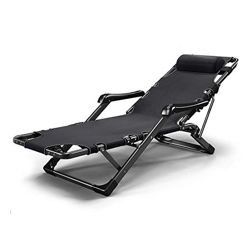Lsoiup Robustes, zusammenklappbares, tragbares Liegebett aus Metall, Gartenstuhl, Faltbarer Liegestuhl, Liegestuhl für Rasen, Terrasse, Strand, Campinglandschaft Lsoiup Robustes, zusammenklappbares, tragbares Liegebett aus Metall, Gartenstuhl, Faltbarer Liegestuhl, Liegestuhl für Rasen, Terrasse, Strand, Campinglandschaft von Lsoiup