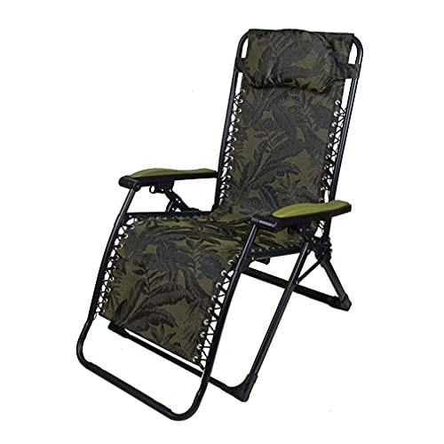 Lsoiup Übergroßer Zero Gravity-Rattan-Liegesessel mit verstellbarem Getränkehalter für die Kopfstütze, klappbare Terrassenliegen für die Camping-Gartenterrasse von Lsoiup