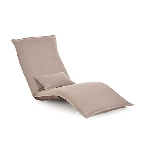 Lsoiup Verstellbares Bodenkissen, Lazy-Schlafsofa, Lounge-Sessel, Wohnzimmermöbel, beinlose kleine Sofa-Rückenlehne von Lsoiup