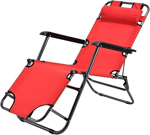 Lsoiup Zero Gravity Patio-Klapp-Loungesessel mit Kissen, Verstellbarer Rasen-Loungesessel für die Hinterhofterrasse, Balkon-Liegestuhl von Lsoiup