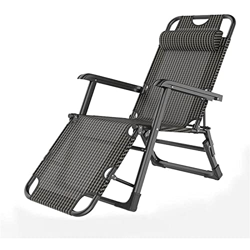 Lsoiup Zero Gravity Relaxsessel, Faltbare Gartenliege, tragbarer Liegestuhl für Strand und Camping, trägt 160 kg von Lsoiup
