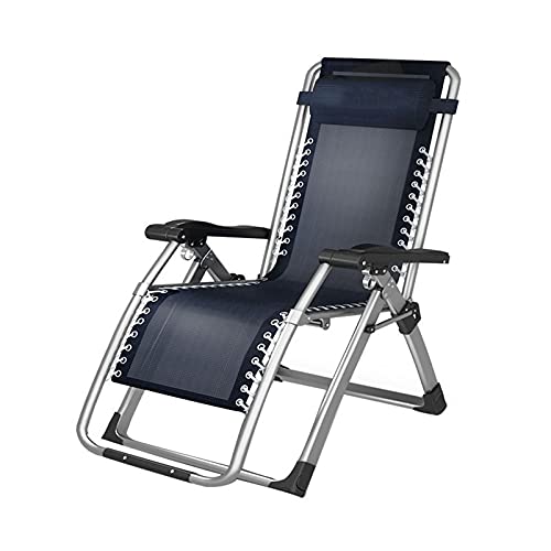 Lsoiup Zero Gravity Relaxsessel, Verstellbarer Terrassen-Loungesessel mit Kopfkissen und Getränkehalter, Tragkraft 150 kg von Lsoiup
