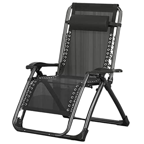 Verstellbarer Zero Gravity Lounge Chair, gepolsterter Terrassen-Liegestuhl mit Kopfstütze, für den Innen- und Außenbereich von Lsoiup