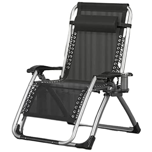 Verstellbarer Zero Gravity Lounge Chair, gepolsterter Terrassen-Liegestuhl mit Kopfstütze, für den Innen- und Außenbereich Verstellbarer Zero Gravity Lounge Chair, gepolsterter Terrassen-Liegestuhl mit Kopfstütze, für den Innen- und Außenbereich von Lsoiup