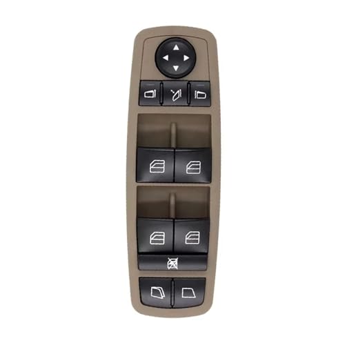 Elektrische Schalter Fensterheber Für Benz W164 W251 Power Elektrische Fensterheber Control Schalter Heber 2518300390(Beige) von Lspbfkq