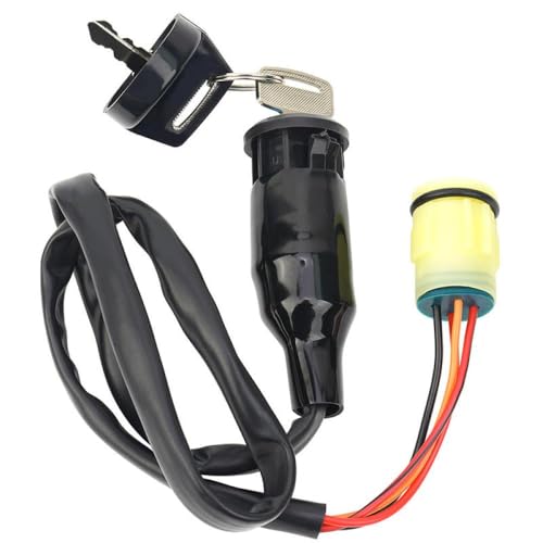 Electric Door Lock Plug Zündschlüsselschalter kompatibel mit TRX350FE TRX350FM TRX350TE TRX400FGA ATV UTV GPSCAPE RANCHER ES Motorrad Electric Door Lock Plug Zündschlüsselschalter kompatibel mit TRX350FE TRX350FM TRX350TE TRX400FGA ATV UTV GPSCAPE RANCHER ES Motorrad von Ltqkuxc