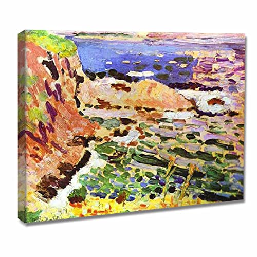 Ltt-Ydd-Ccl Henri Matisse Landscape Leinwand Wandkunst Poster und Drucke Wandbilder für Wohnzimmer Moderne Raumdekor Heimtextilien Kann Aufgehängt Werden(30x42cm-12x17inch Gerahmt) von Ltt-Ydd-Ccl