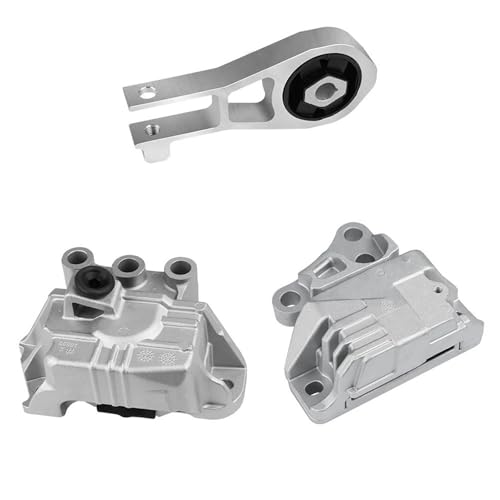 Motor Getriebehalterung Für Fiat Für 500X 2,4 L 2016-2018 3Pcs Motor Motor Übertragung Montieren 68258599AA 68363755AA von Ltusgt