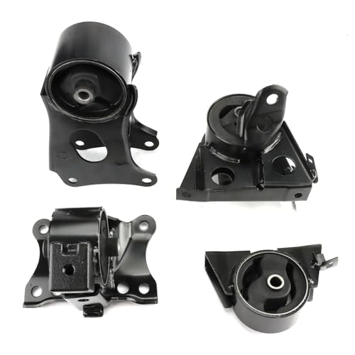 Motor Getriebehalterung Für Nissan Für X-trail 2002-2007 4PCS Motor Motor Halterung Motor Trans Mount Kit 113208H501 112108H30E 112208H310 von Ltusgt