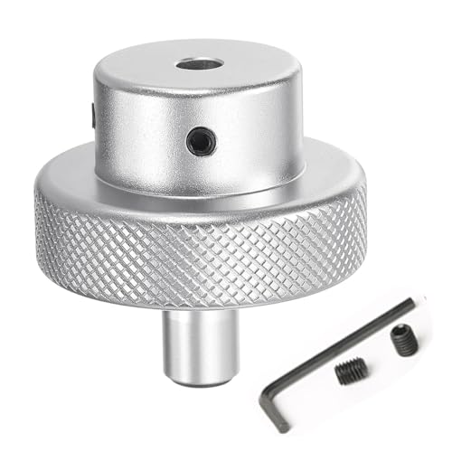 Drehmaschine mit Griff Handrad aus Aluminiumlegierung, 60 mm Außendurchmesser, 8–20 mm Öffnung mit drehbarem Griff, Schraubenschlüssel for Dreh- und Fräsmaschinen(60mm*16mm) von LuMOUzhou