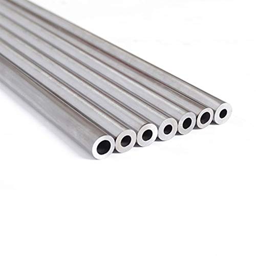 Edelstahl Aluminium Runde Gerades Rohr aus Edelstahl 304, 6 mm Außendurchmesser, 0,2–2 mm Wandstärke, 500 mm Länge, nahtlos(6x0.4mm) von LuMOUzhou