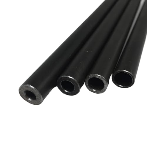 Edelstahl Aluminium Runde Nahtloses gerades Stahlrohr, Außendurchmesser 12 mm, Innendurchmesser (7–10) mm, Länge 300 mm/500 mm(Length 30cm,OD 12mm*9mm ID) von LuMOUzhou