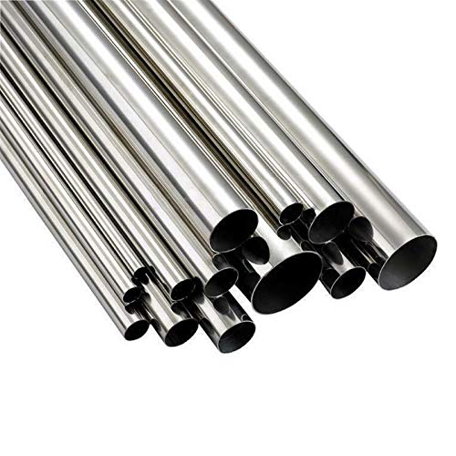 Edelstahl Aluminium Runde Rundrohr aus Edelstahl 304, 35 mm Außendurchmesser x 2–10 mm Wandstärke, 300 mm Länge, nahtlos poliert(35x5mm) von LuMOUzhou