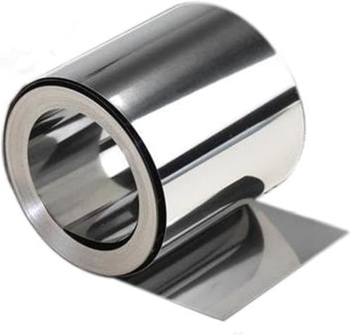 Edelstahl-Rollbänder. 304 Edelstahlfolienrolle for Heimwerkerhandwerk, industriell, metallisch, mehrere Größen(0.1 * 300 * 1000mm) von LuMOUzhou