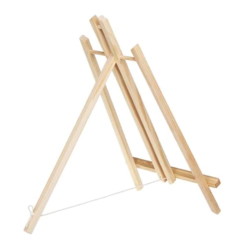 Einstellbare Malerei Dreifach Kunststaffelei for Malen, Holzstativ, 30–50 cm(40cm) von LuMOUzhou